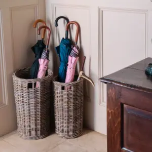 Natural Rattan Umbrella Stand